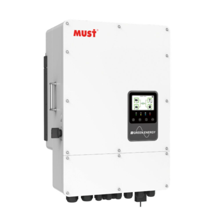 Гібридний сонячний інвертор 15 кВт трьохфазний Must PH1100-15KL3-EU 2MPPT - Основні контакти 01 