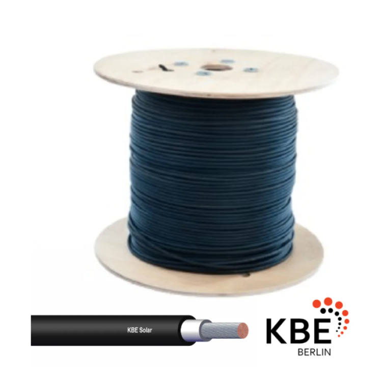 Кабель для сонячних батарей 6 мм² KBE SOLAR H1Z2Z2-K чорний (Німеччина) - Основні контакти 02