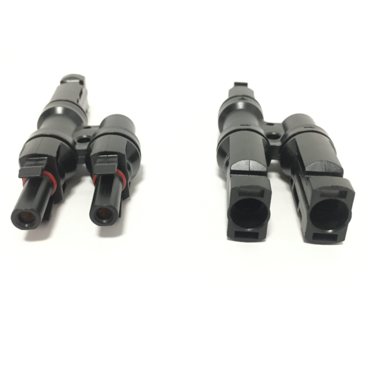 Конектор з'єднувальний розгалужувач T-branch MC4 (пара) - Основні контакти 02