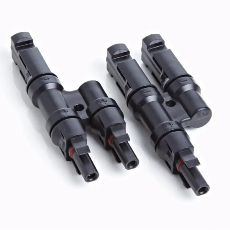 Конектор з'єднувальний розгалужувач T-branch MC4 (пара) - Основні контакти 03