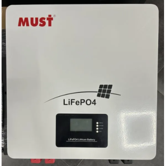 Аккумулятор литиевый MUST LP1600-24100, 24В 100Ач, LiFePO4, литий-железо-фосфатная АКБ - Основные контакты 